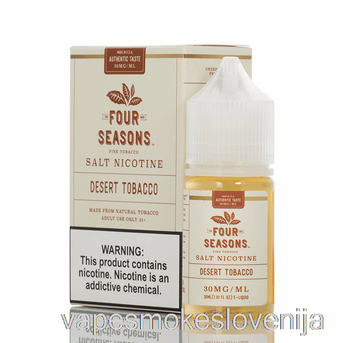 Vape Za Enkratno Uporabo Desertna Tobačna Sol - štirje Letni časi - 30ml 50mg